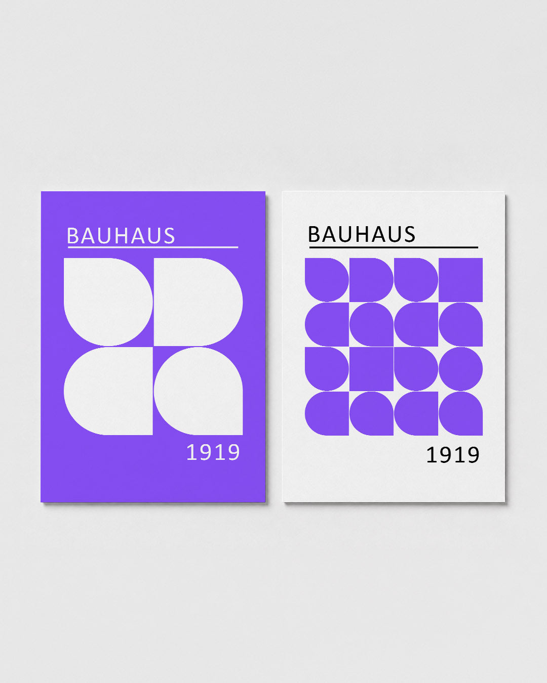 Vormen en vlakken Posterset