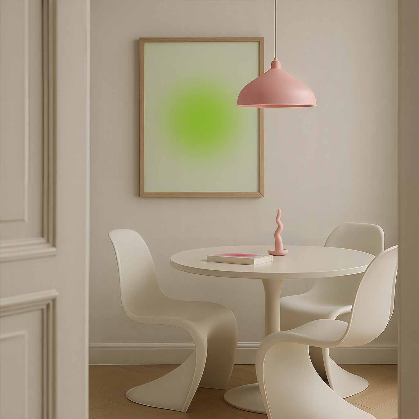 Zonnige Gele Glans Poster-WallArtistic