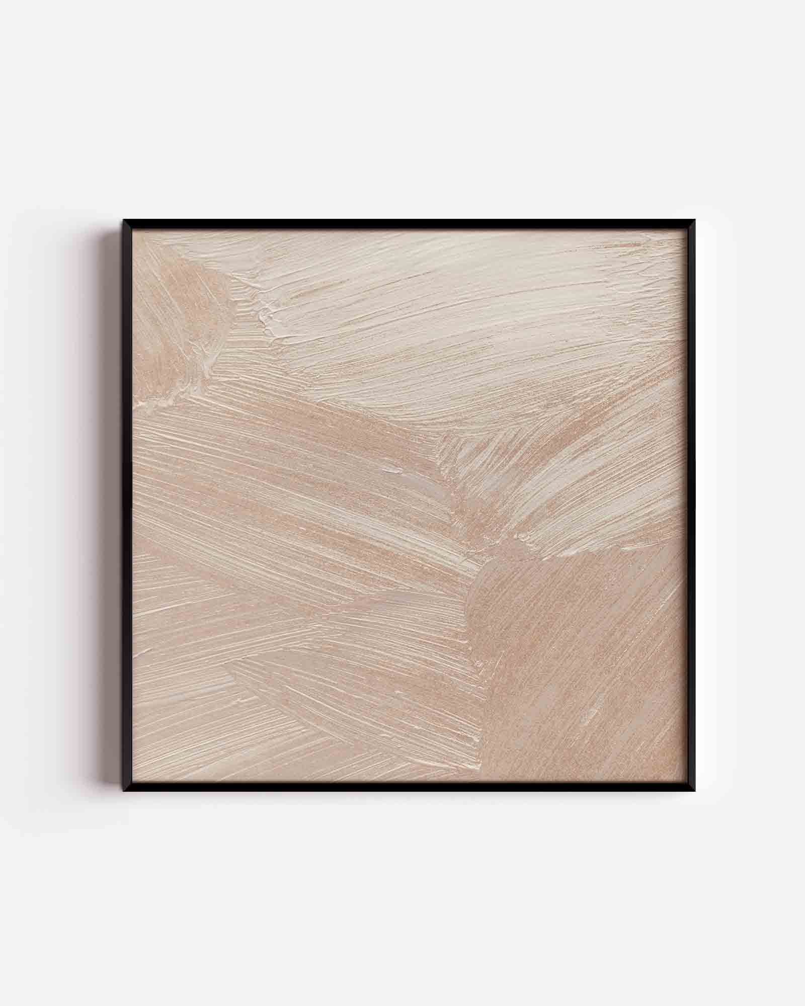 Beige textuur Poster