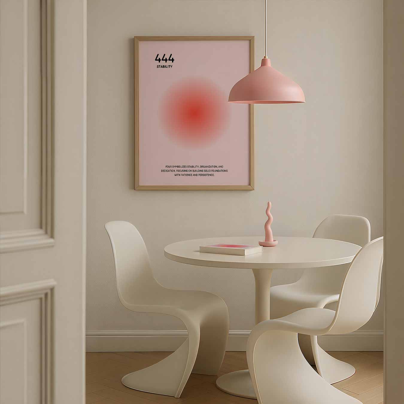Inspirerende 444 Stabiliteit Poster