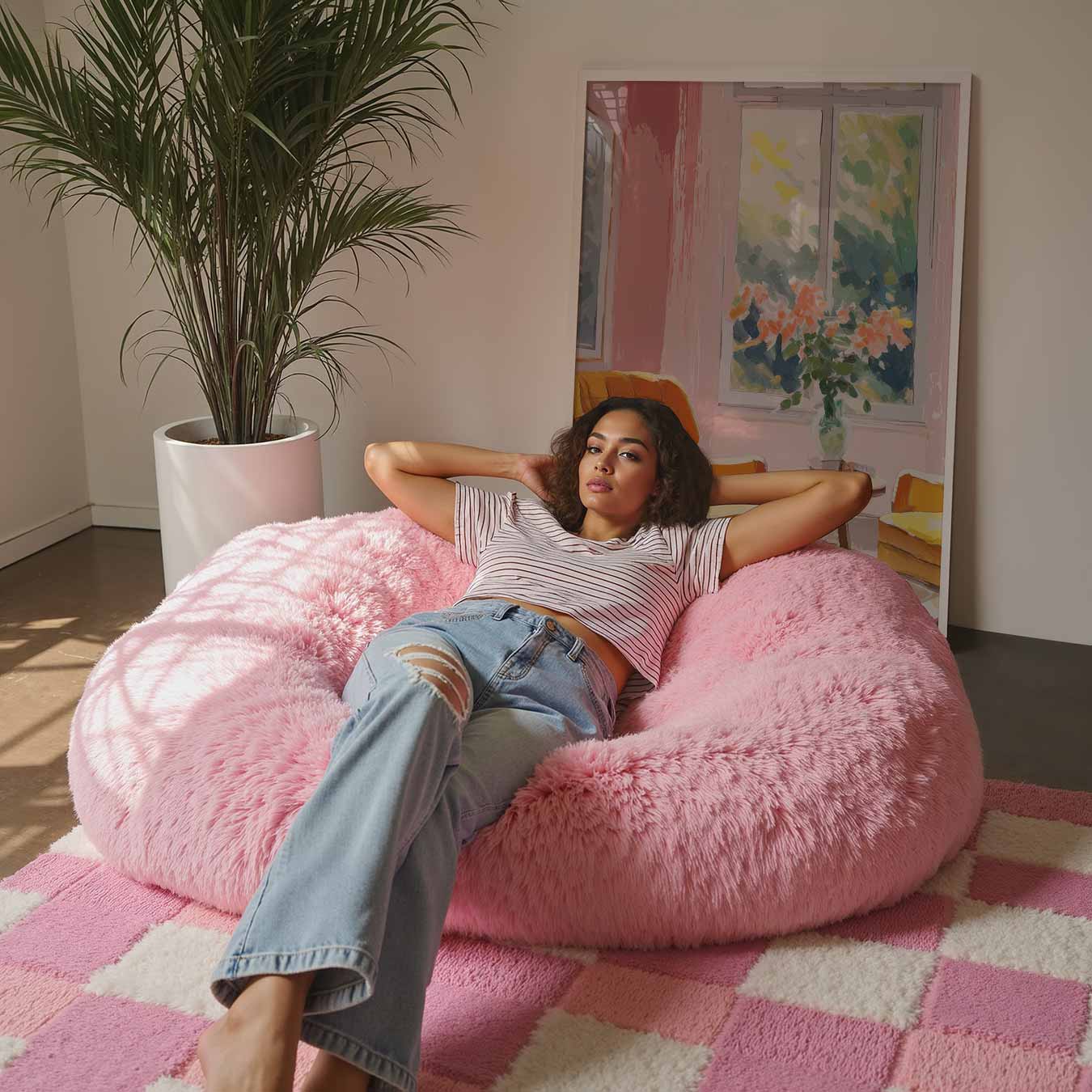 Zonovergoten Interieur Sfeerposter-WallArtistic