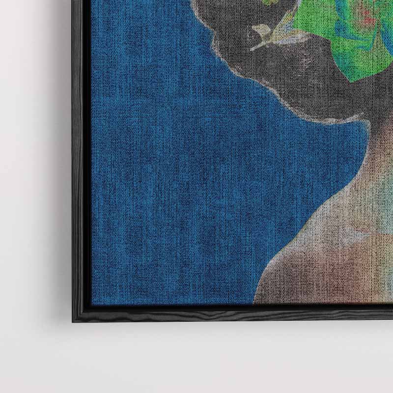 Bloemen van de Geest Kunstwerk-canvas-dibond-plexiglas-wanddecoratie-WallArtistic