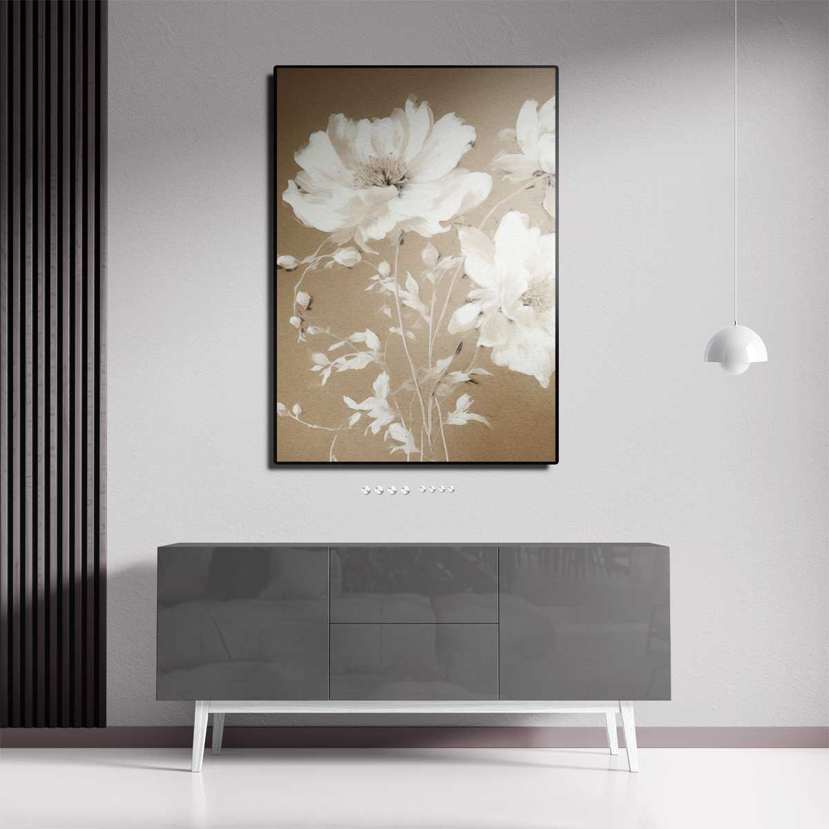 Zachte Bloemenpracht Kunstwerk-canvas-dibond-plexiglas-wanddecoratie-WallArtistic