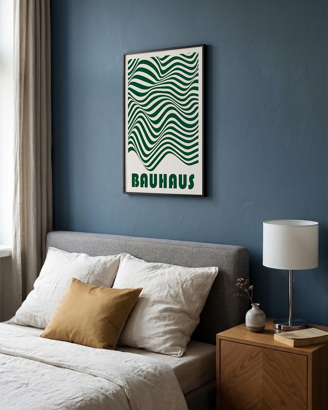 Golvend lijnenspel Poster