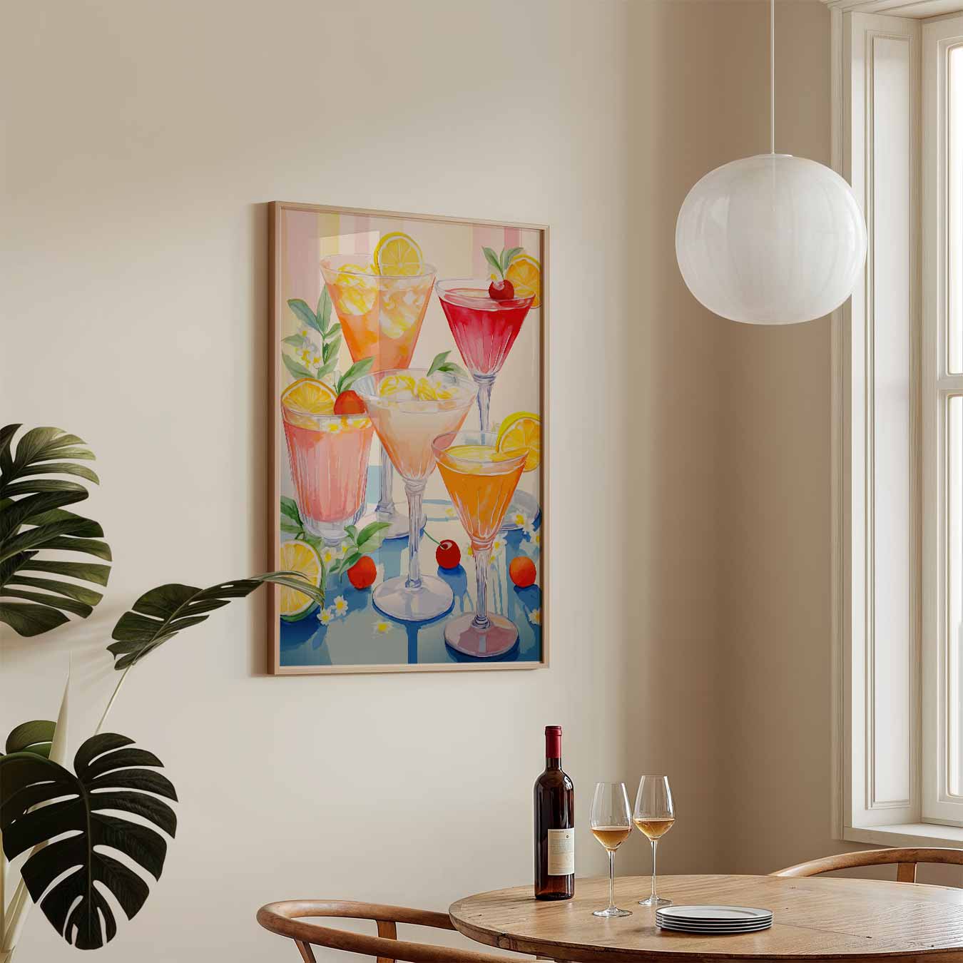 Cocktail Party Poster-WallArtistic