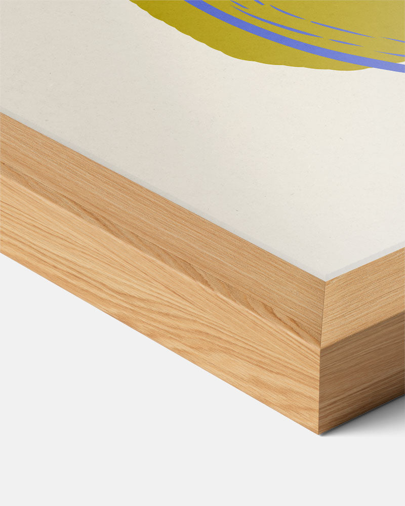 Abstracte Fruitkunst Poster-WallArtistic