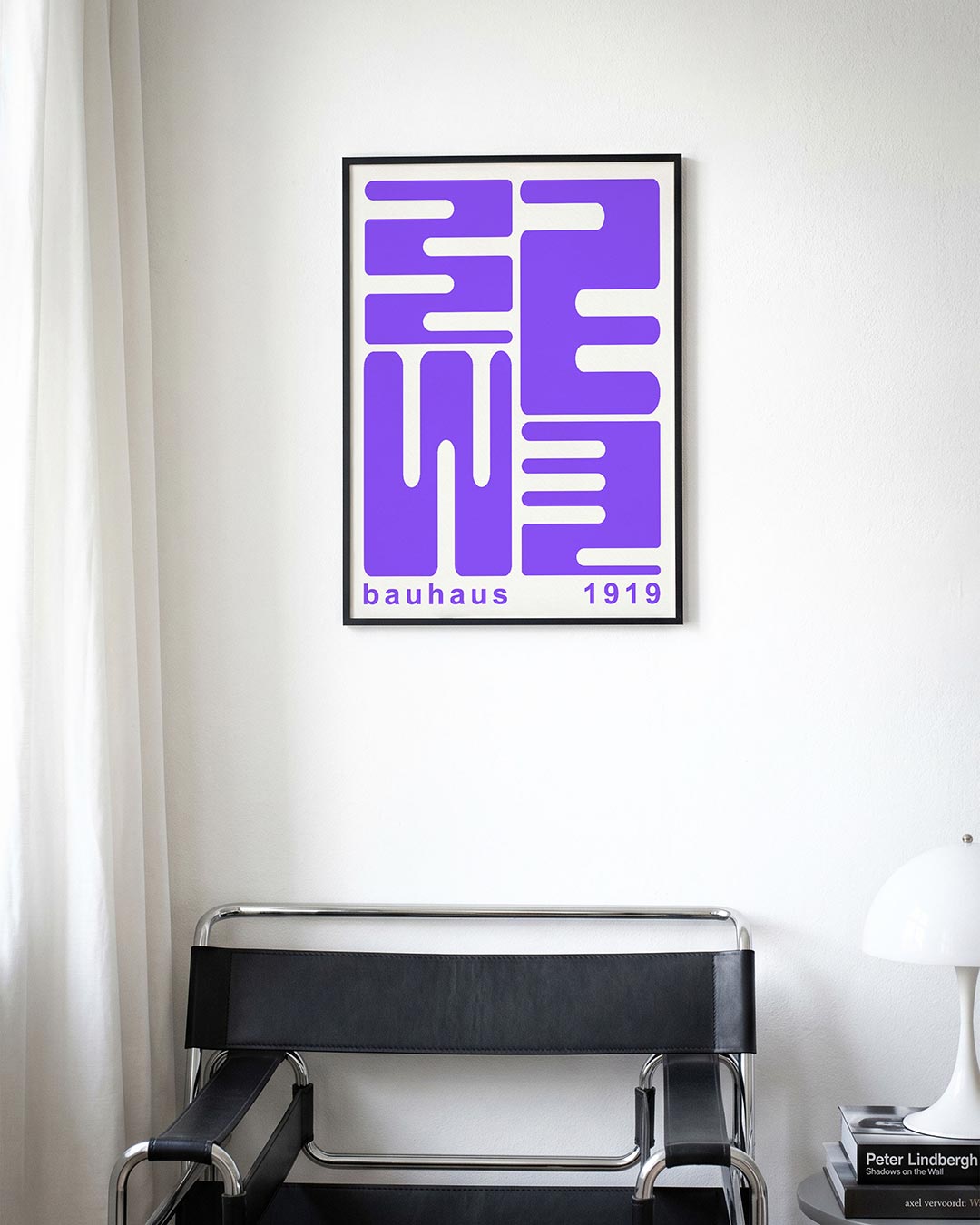 Vormritme en kleur Poster