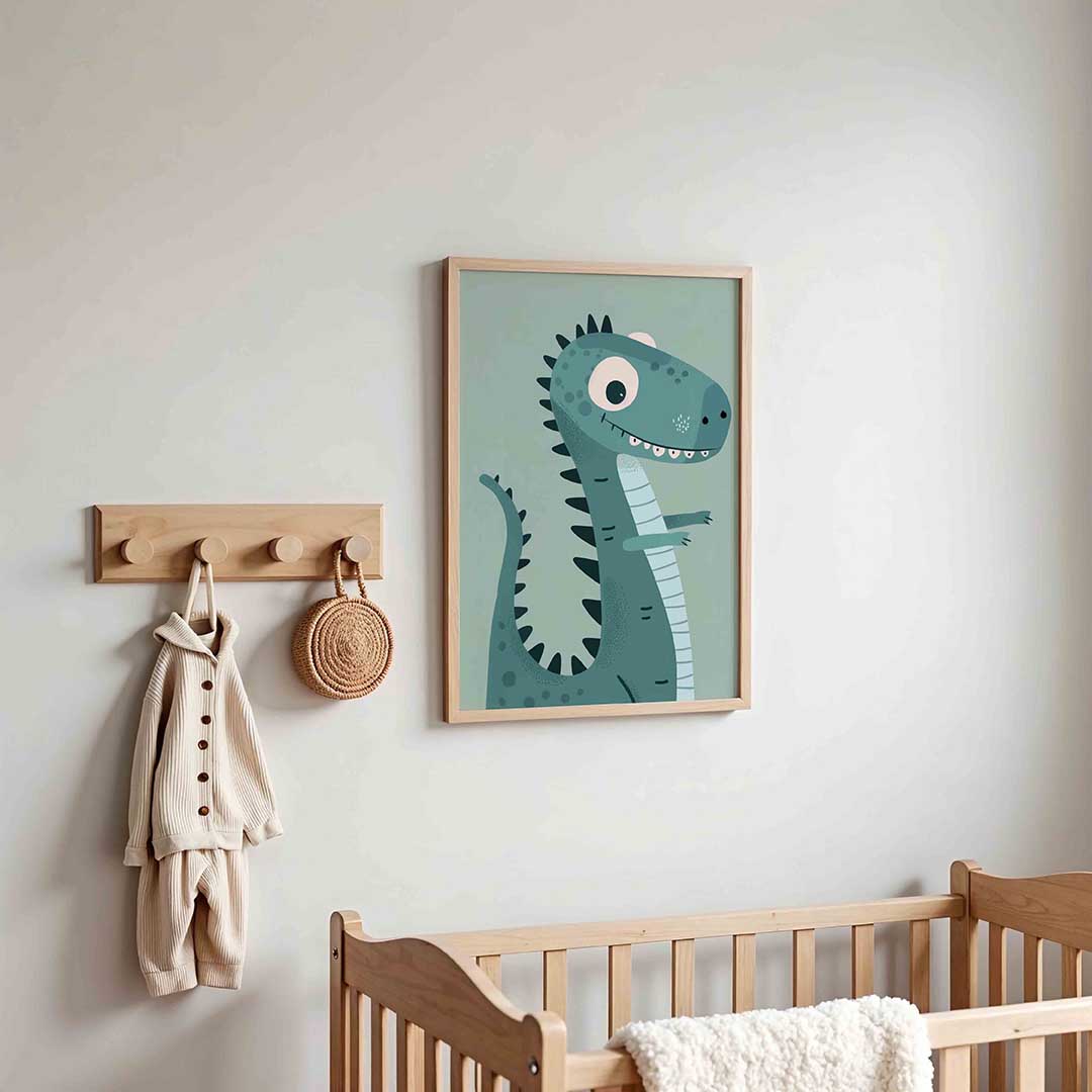 Dinosaurus illustratie Poster