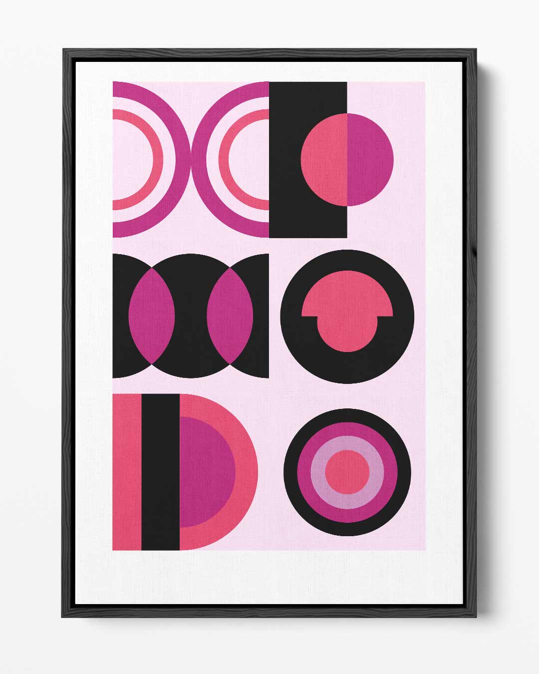 Geometrische Uitspatting Kunstwerk-canvas-dibond-plexiglas-wanddecoratie-WallArtistic