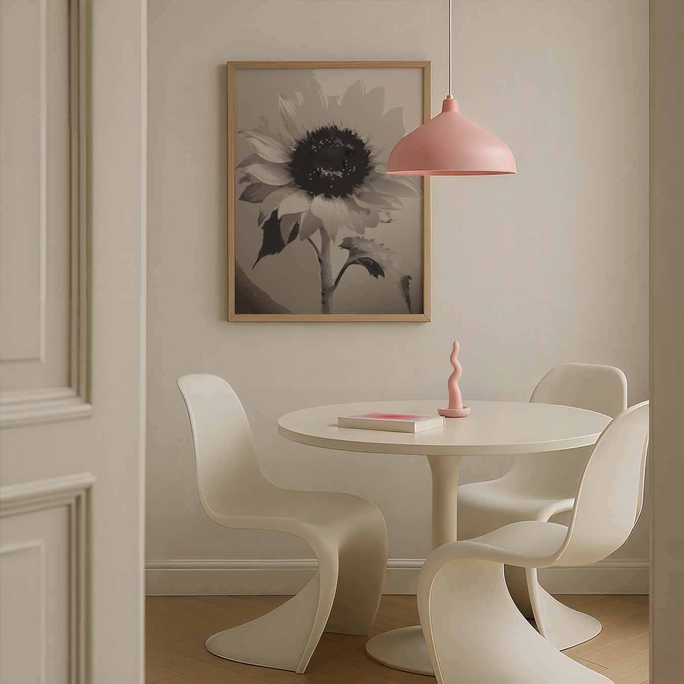 Zonnebloem Elegantie Poster-WallArtistic