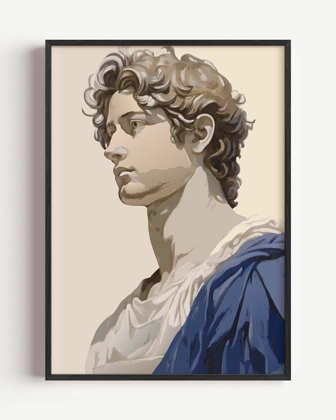 Klassiek Beauté Portret Poster-WallArtistic