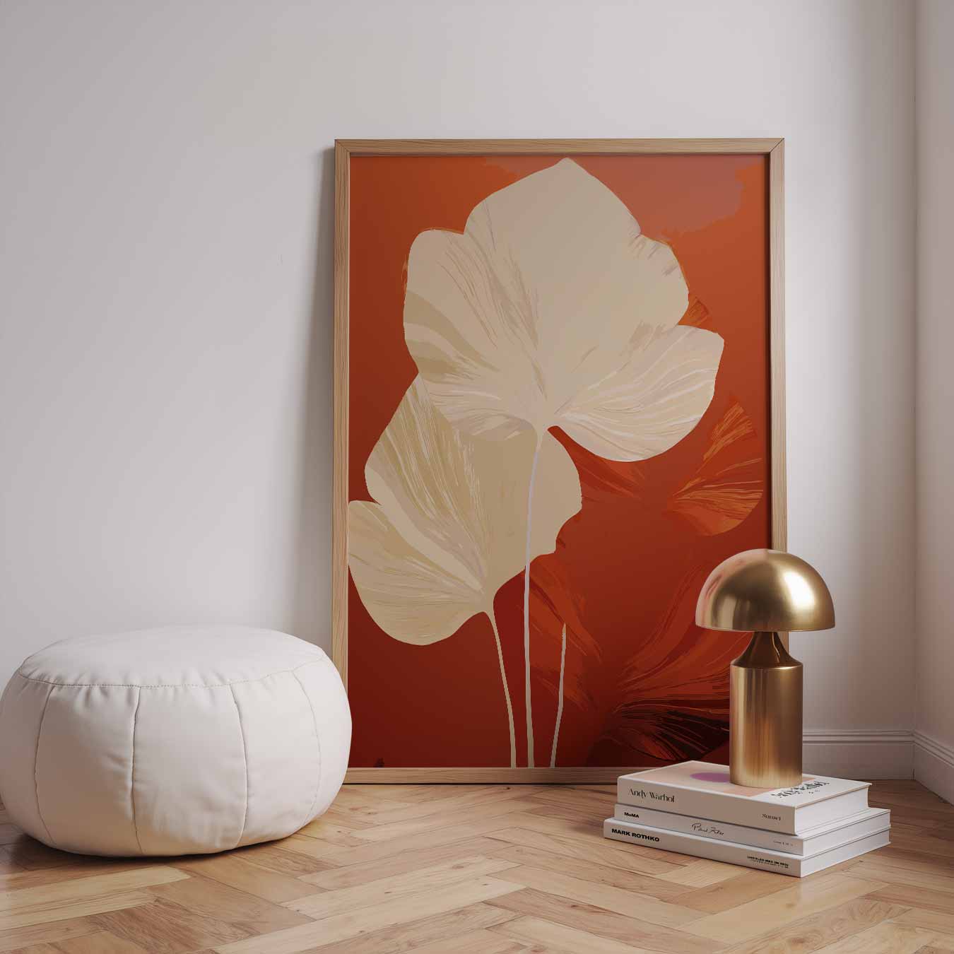Stijlvolle Botanische Bladeren Poster