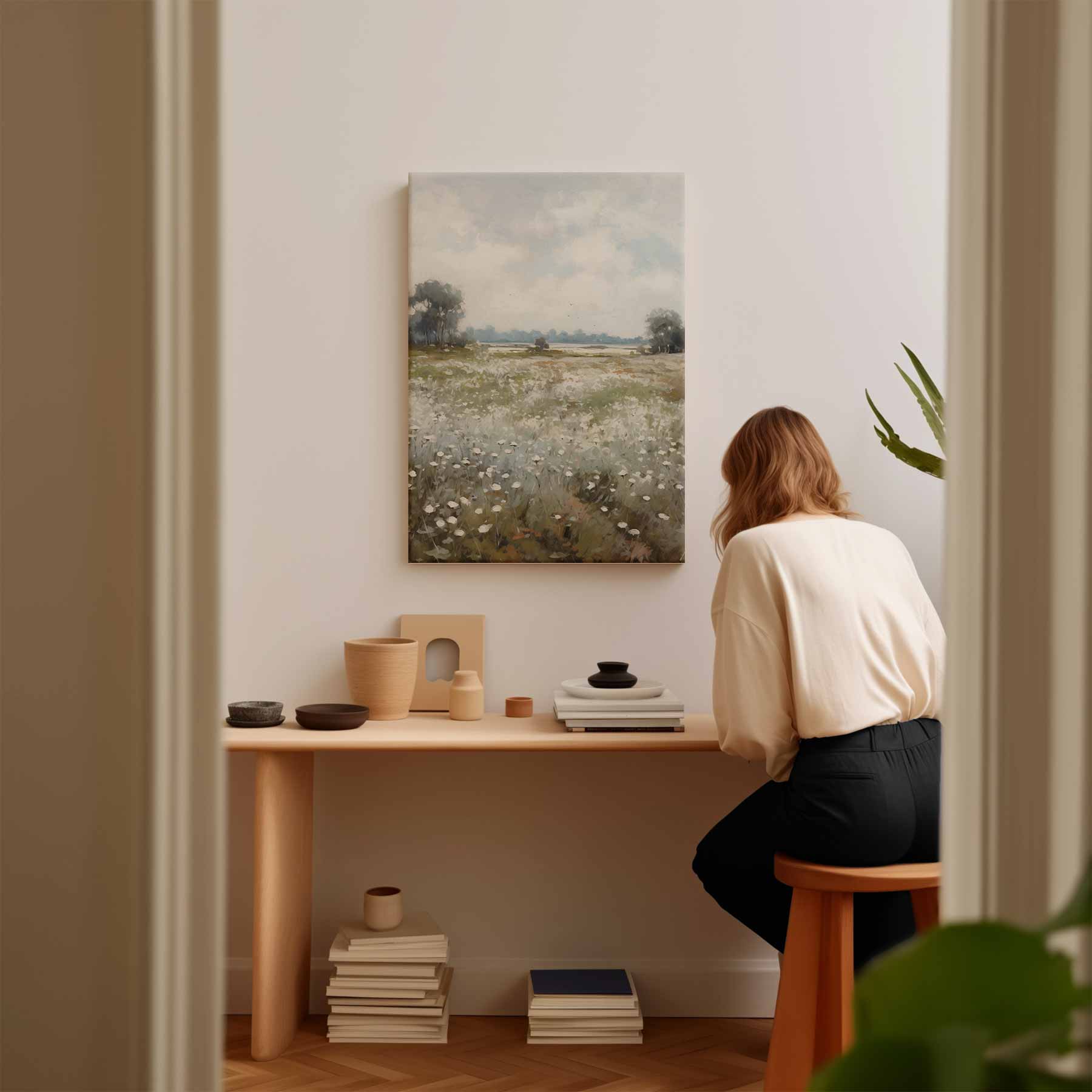 Zomerweide Dagdroom Kunstwerk-canvas-dibond-plexiglas-wanddecoratie-WallArtistic