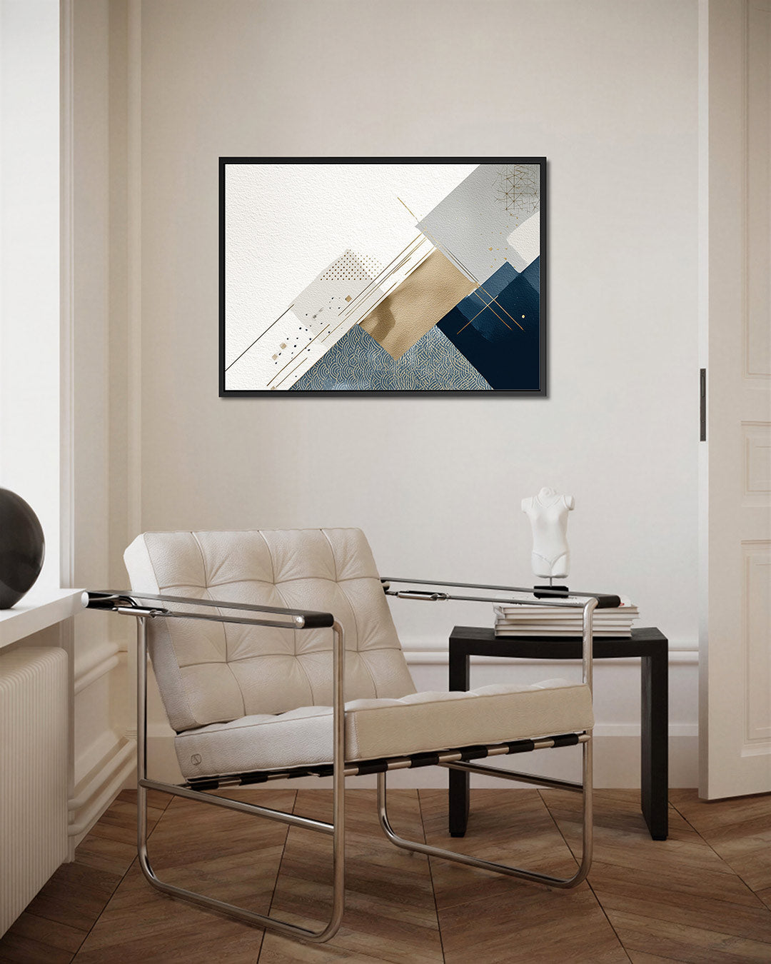 Geometrische compositie Kunstwerk