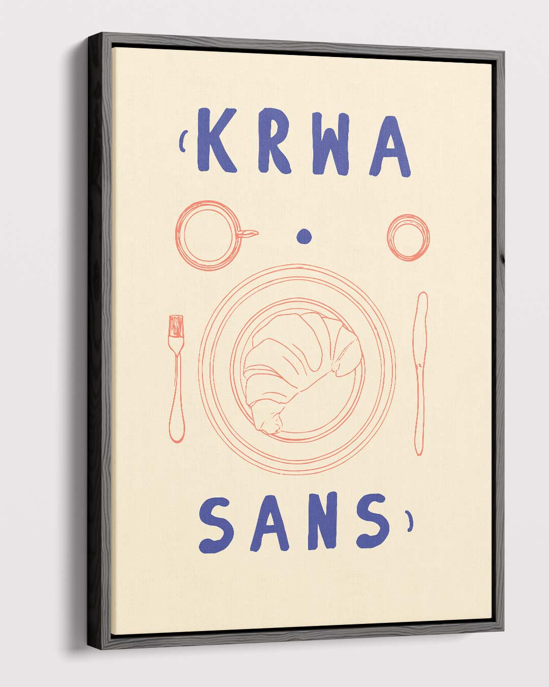 Ontbijt in Stijl Kunstwerk-canvas-dibond-plexiglas-wanddecoratie-WallArtistic