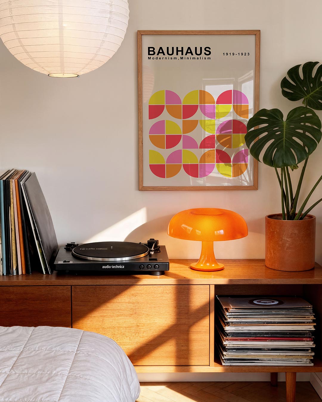 Vormritme en kleur Poster