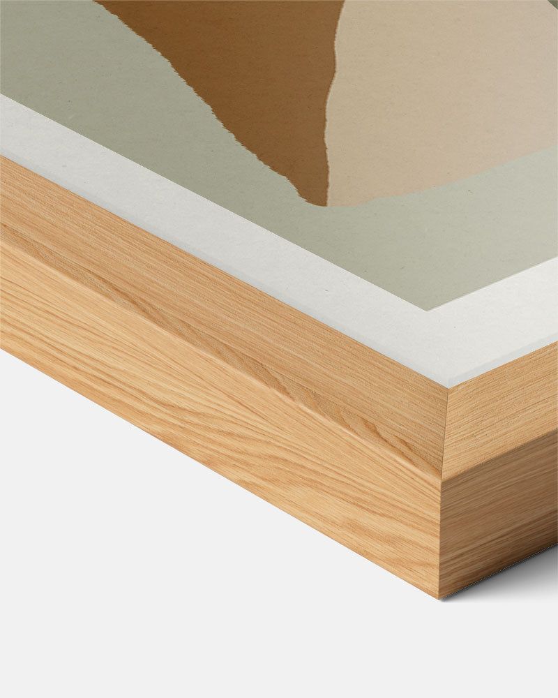 Natuurlijke Harmonie Abstracte Poster-WallArtistic