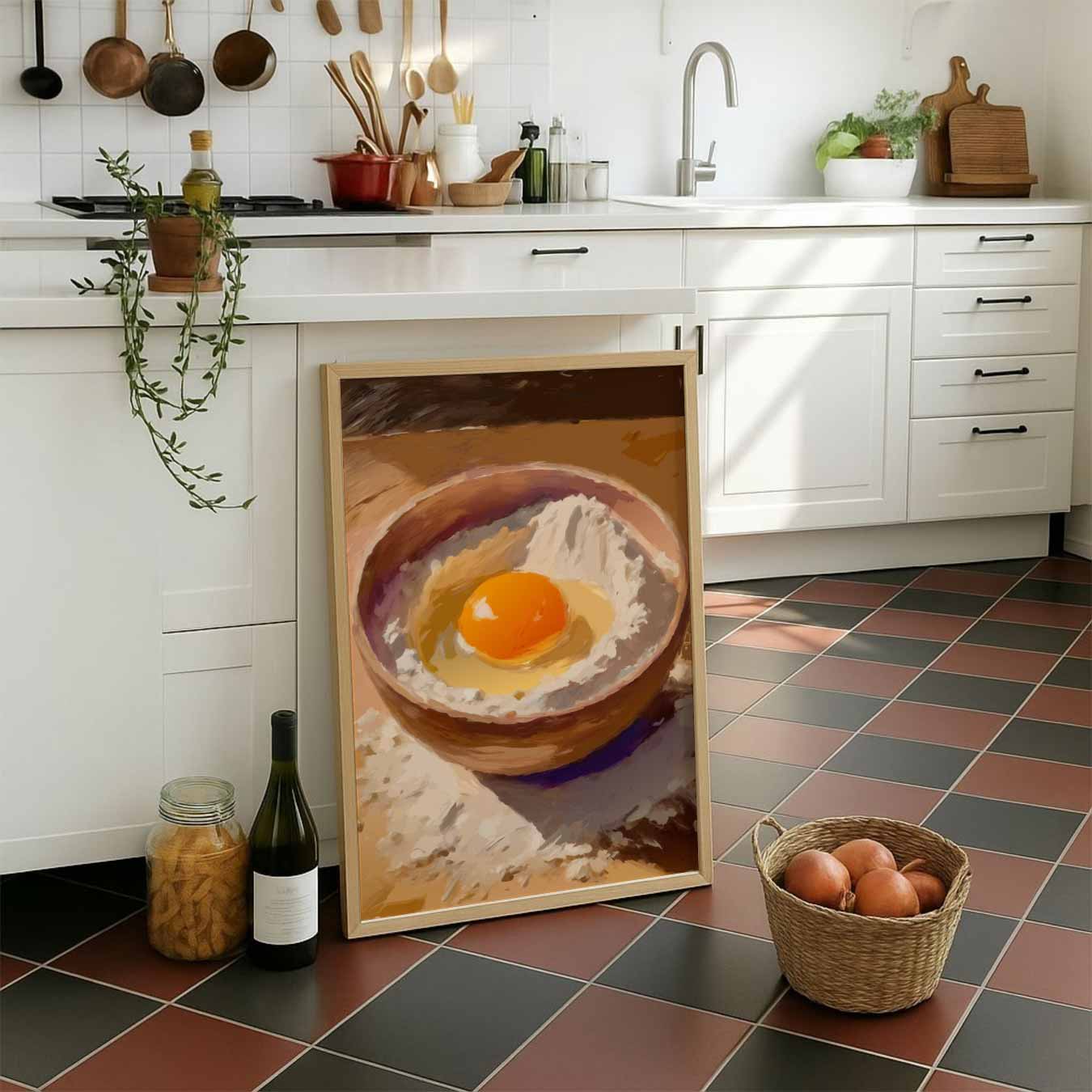 Keuken Kunst: Koken met Passie Poster-WallArtistic