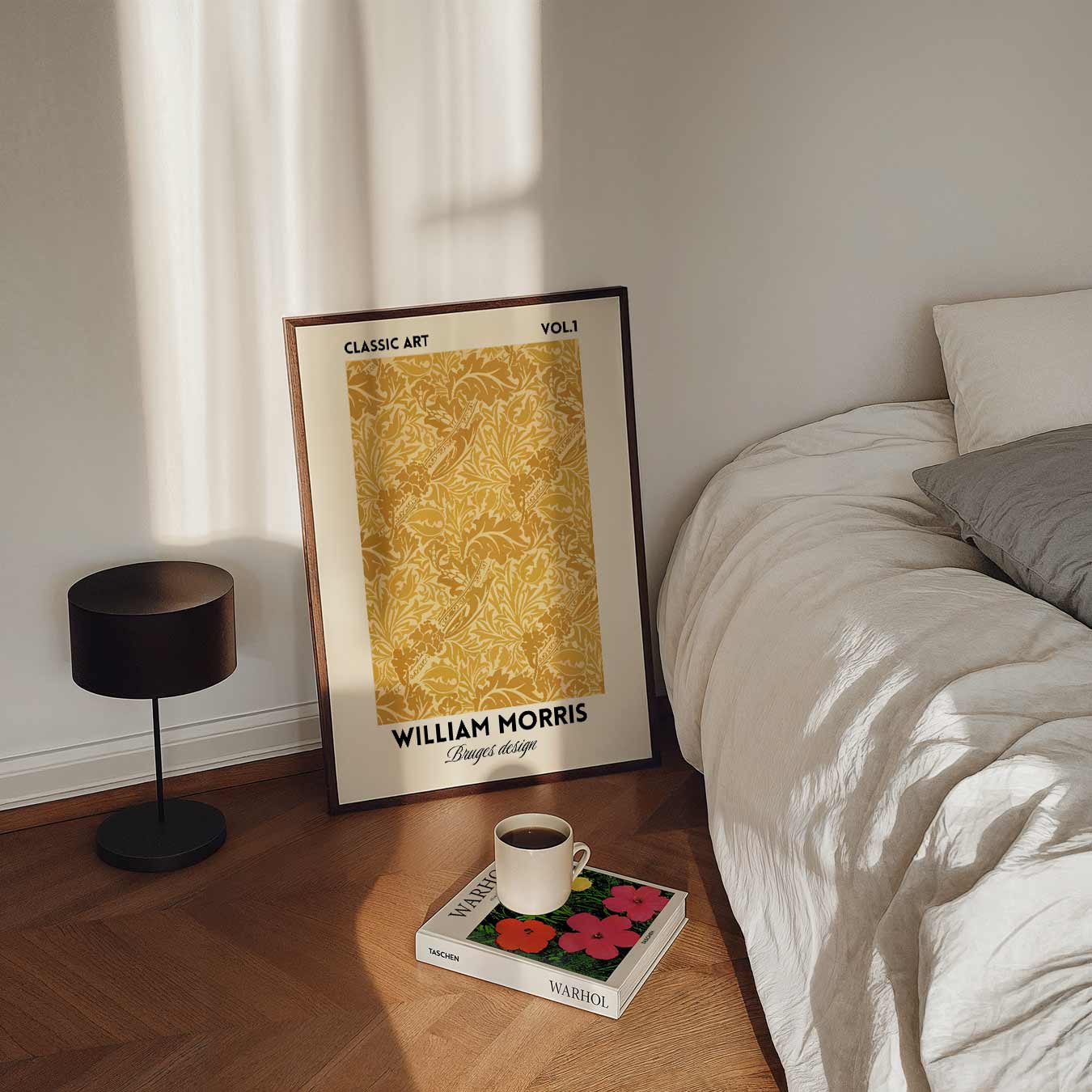 Klassieke Bloempatronen Poster-WallArtistic