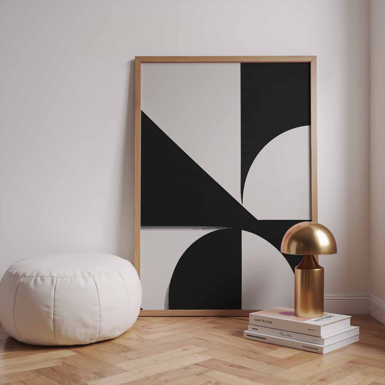 Moderne Abstracte Woondecoratie Poster