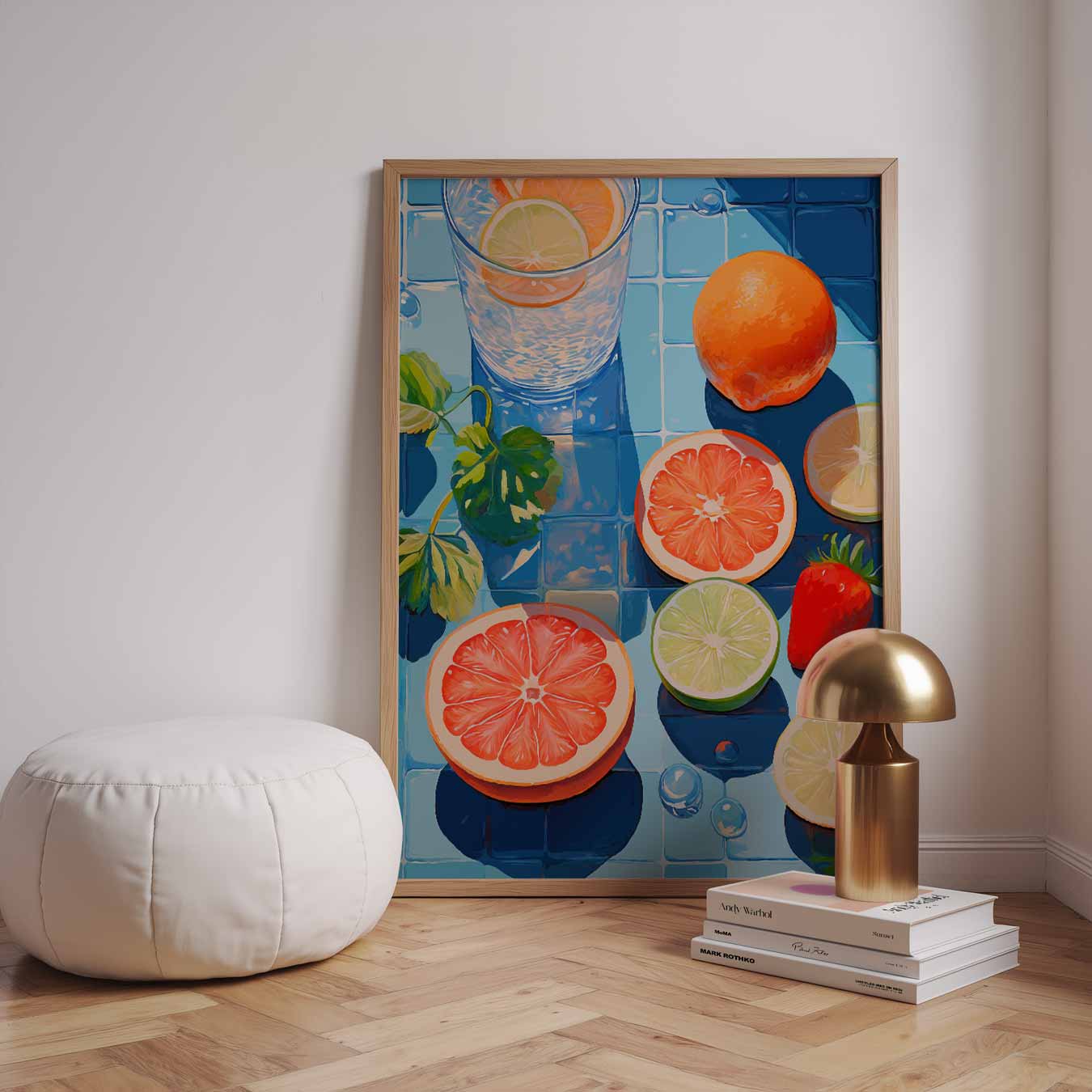 Zomers Fruitplezier Poster-WallArtistic