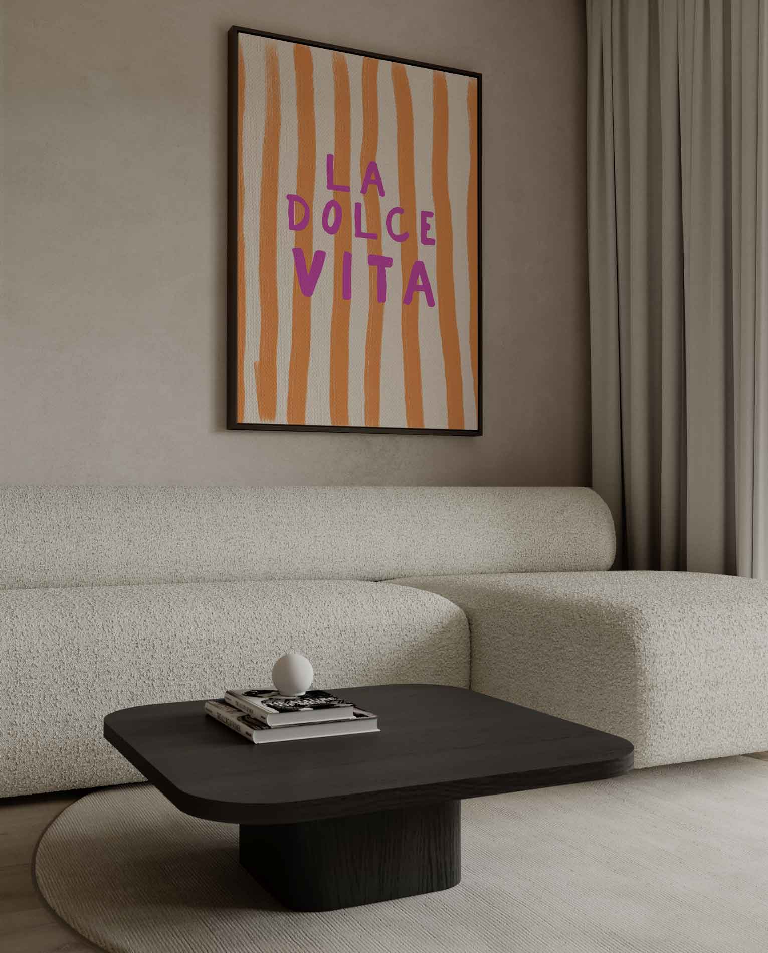 La Dolce Vita Kunstwerk-canvas-dibond-plexiglas-wanddecoratie-WallArtistic