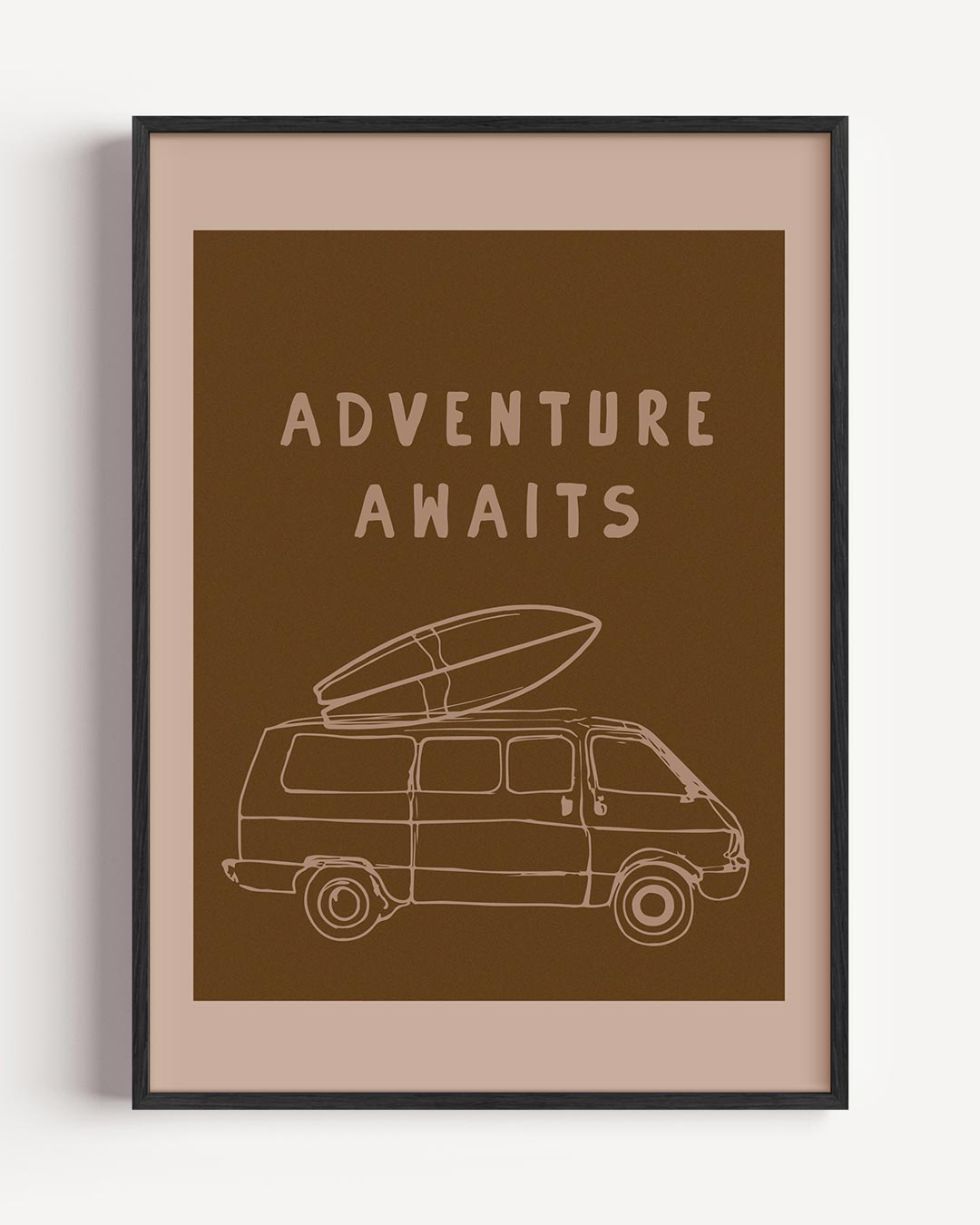 Avontuur Wacht Poster-WallArtistic