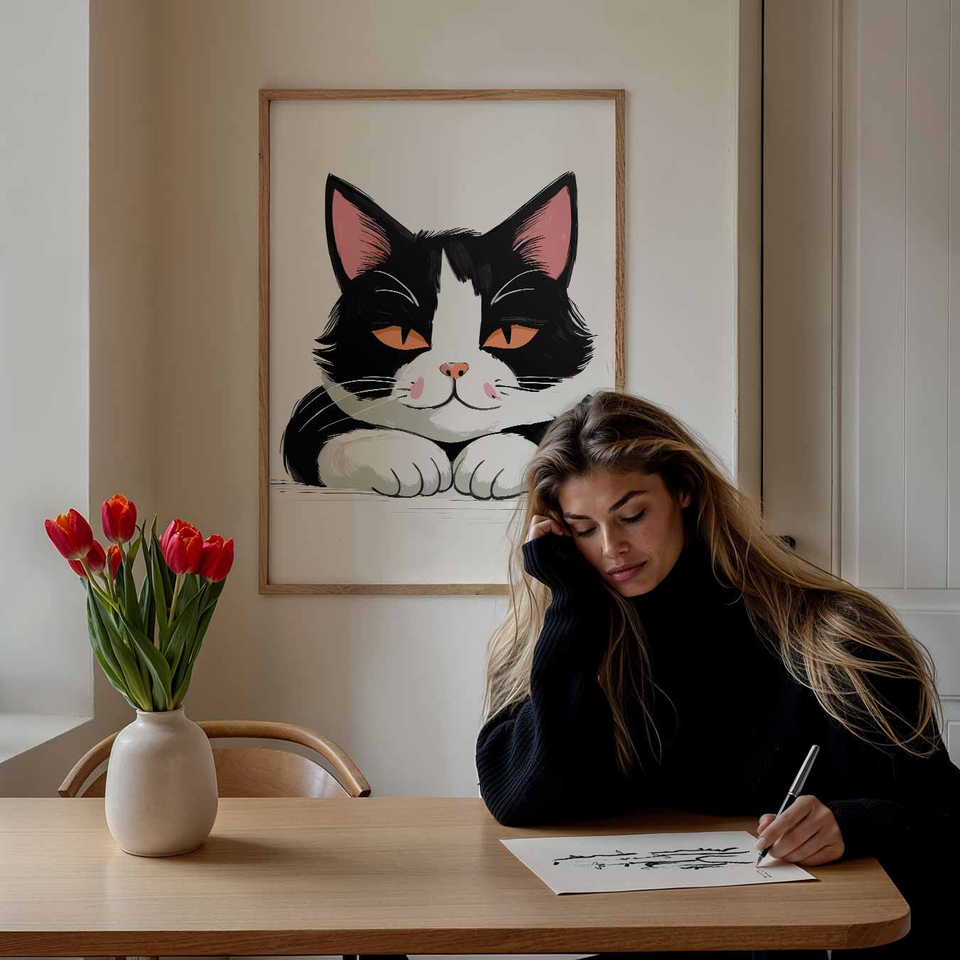 Charmante Kattenposter