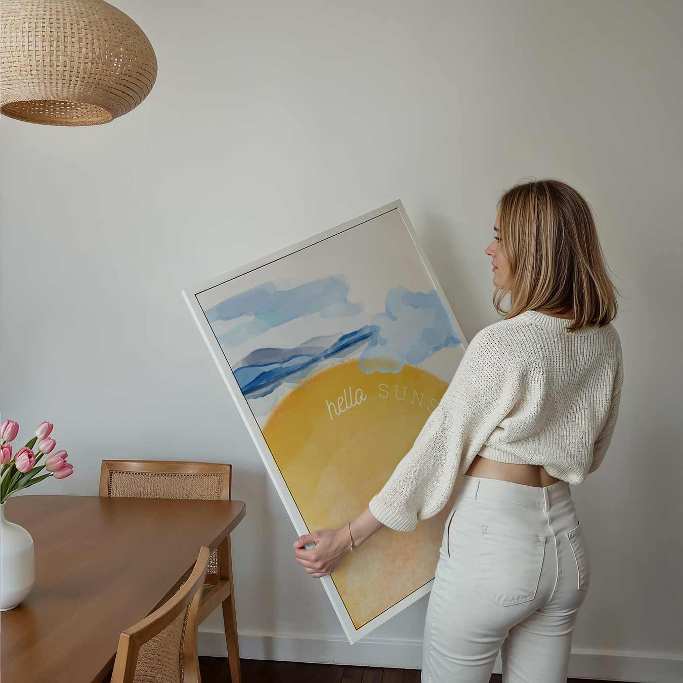 Hello Sunshine Poster-WallArtistic