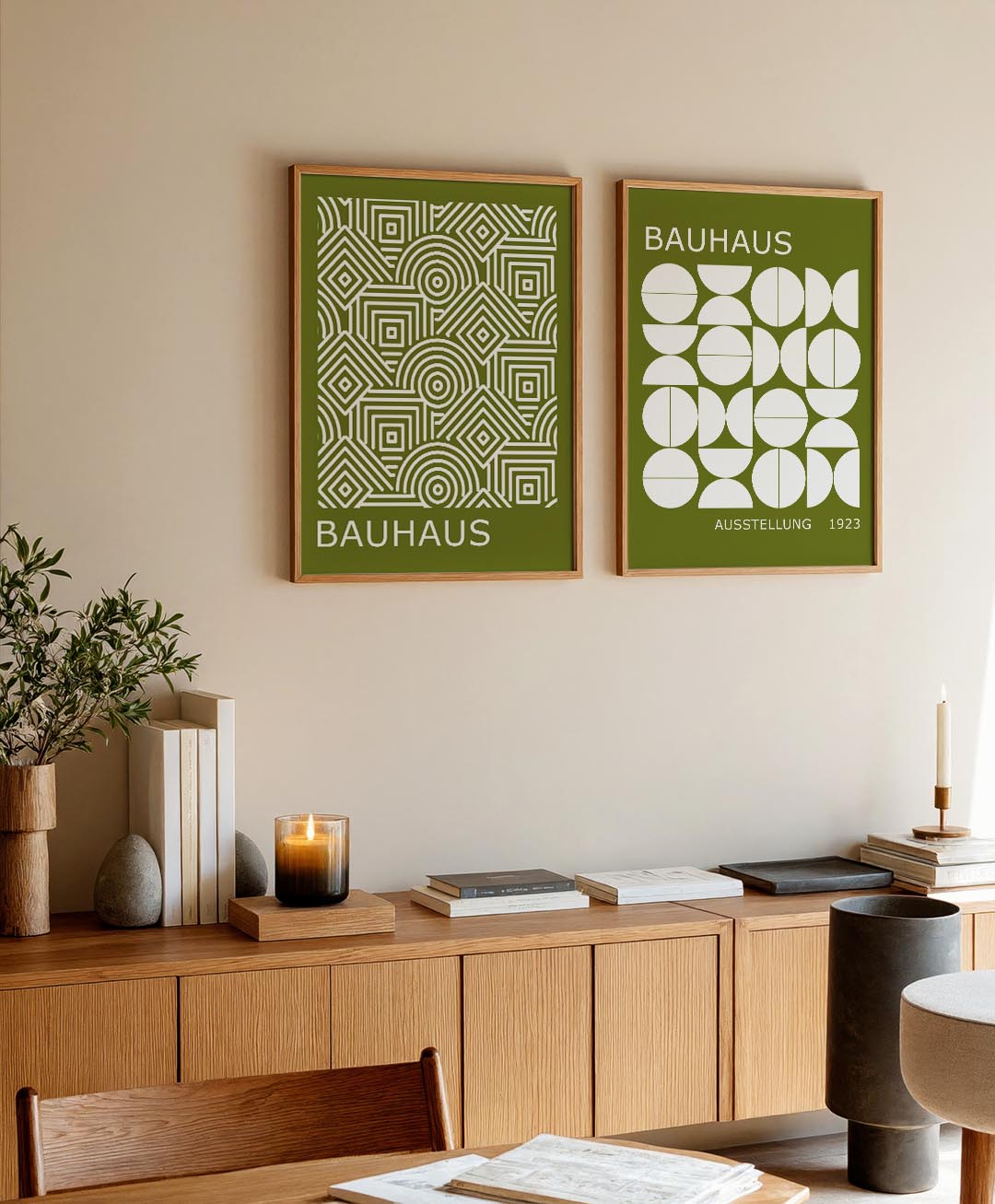 Lijnen en patronen Posterset