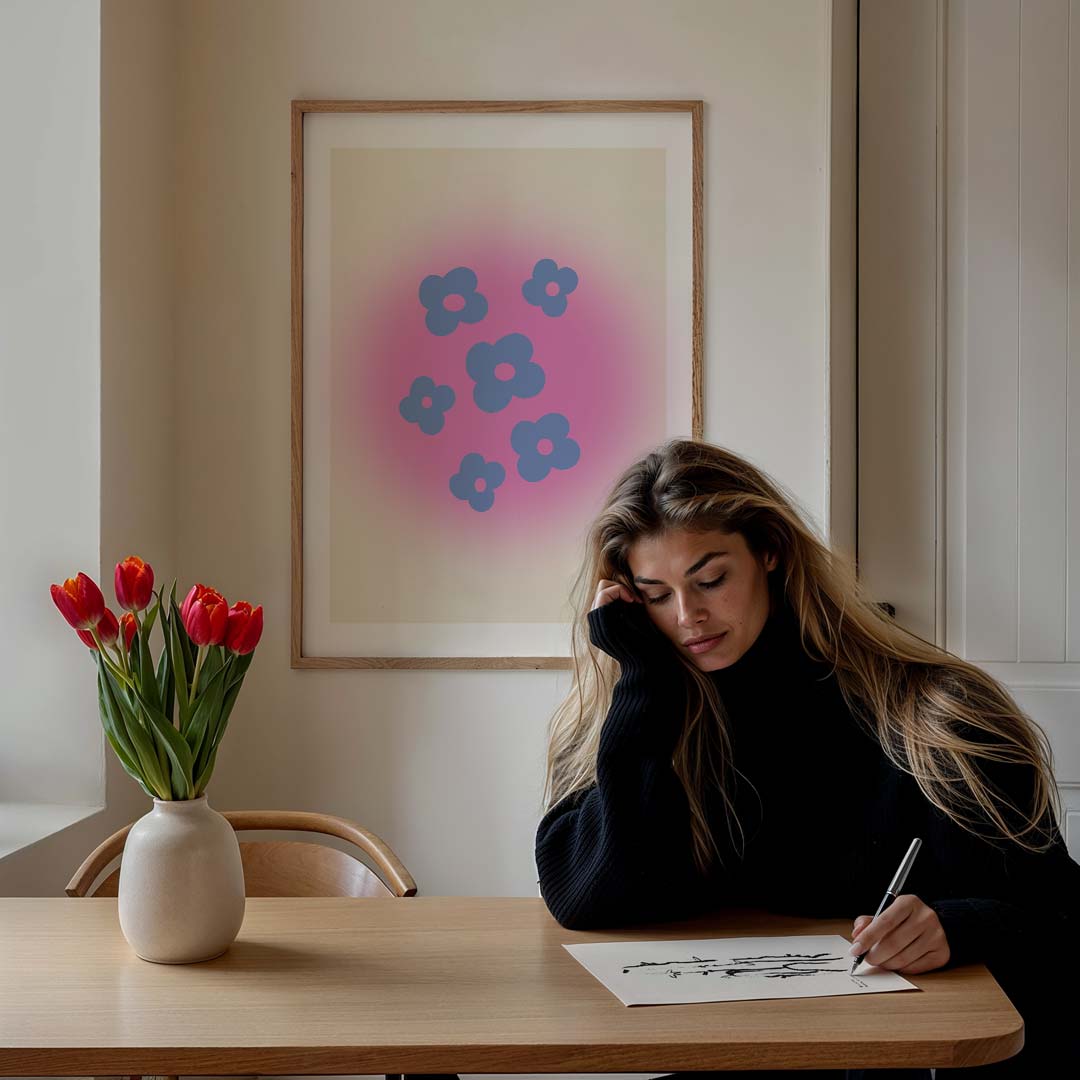 Bloemenmagie Poster-WallArtistic