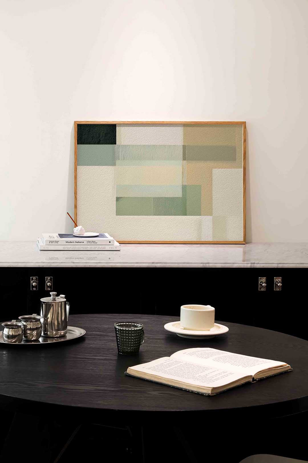 Abstracte vormen Poster