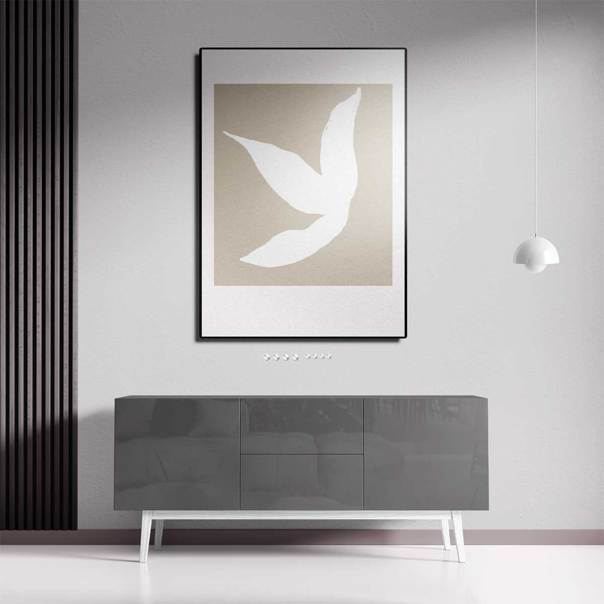 Vleugels van Eenvoud Kunstwerk-canvas-dibond-plexiglas-wanddecoratie-WallArtistic