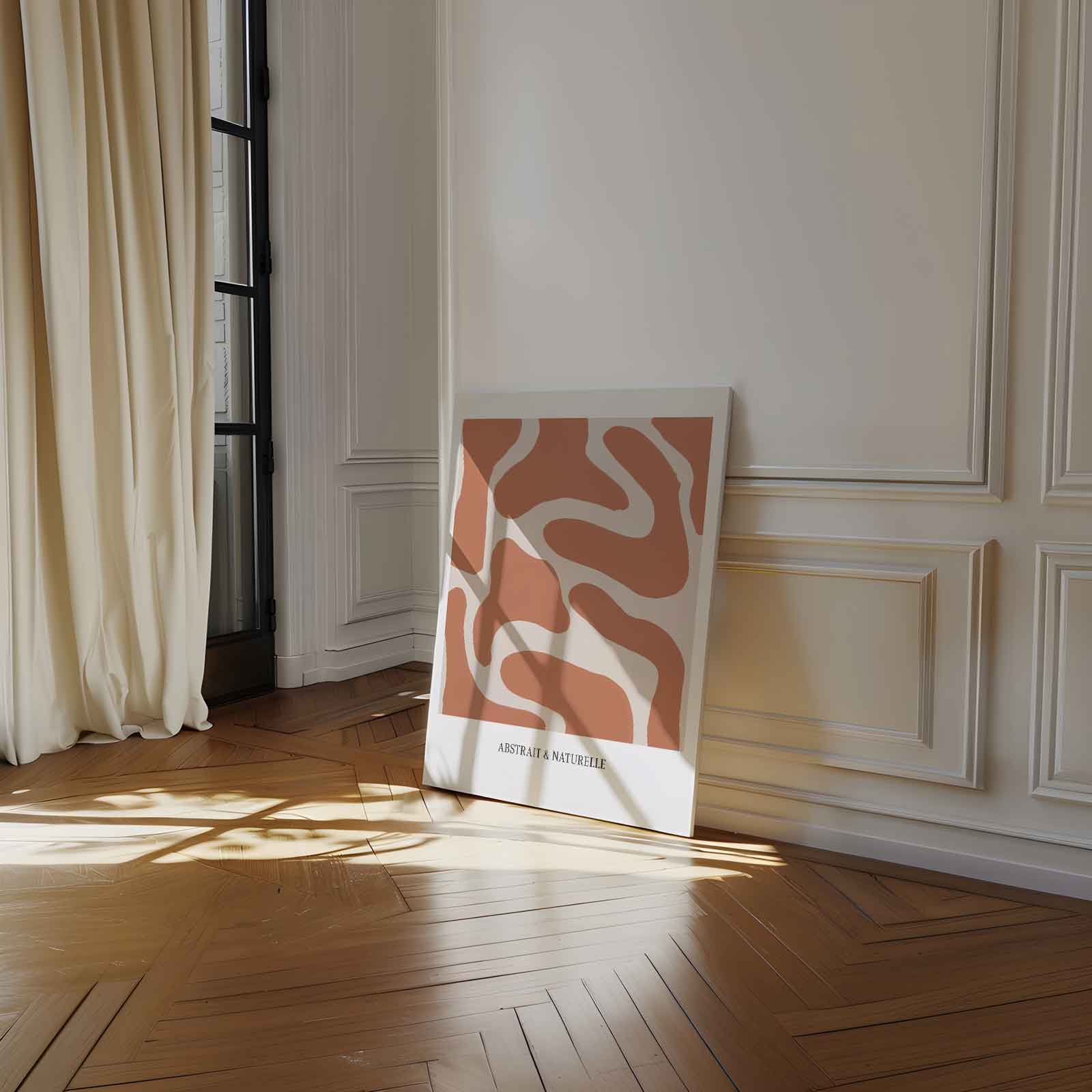 Organische Patroon Wonder Kunstwerk-canvas-dibond-plexiglas-wanddecoratie-WallArtistic