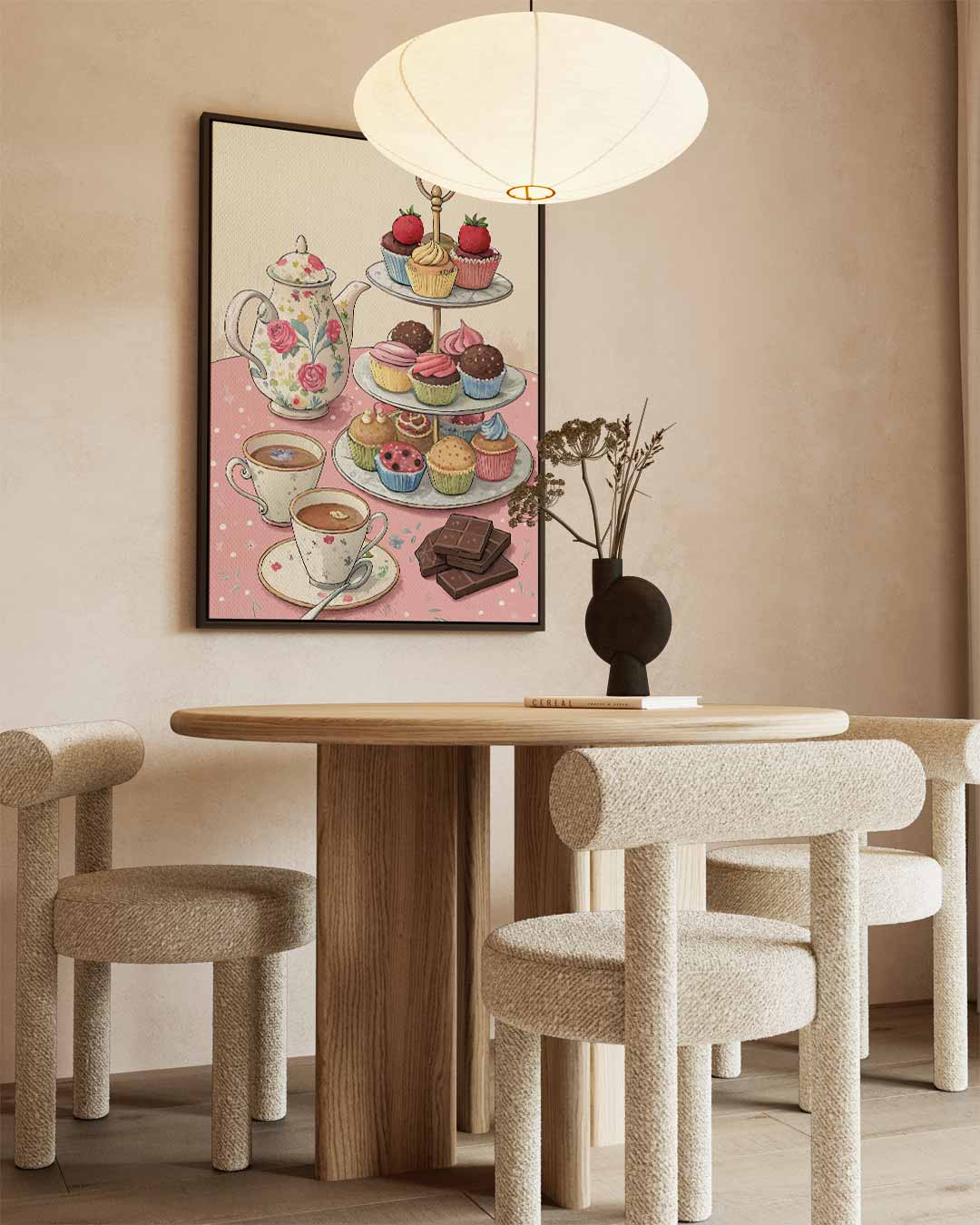 High Tea Delights Kunstwerk-canvas-dibond-plexiglas-wanddecoratie-WallArtistic
