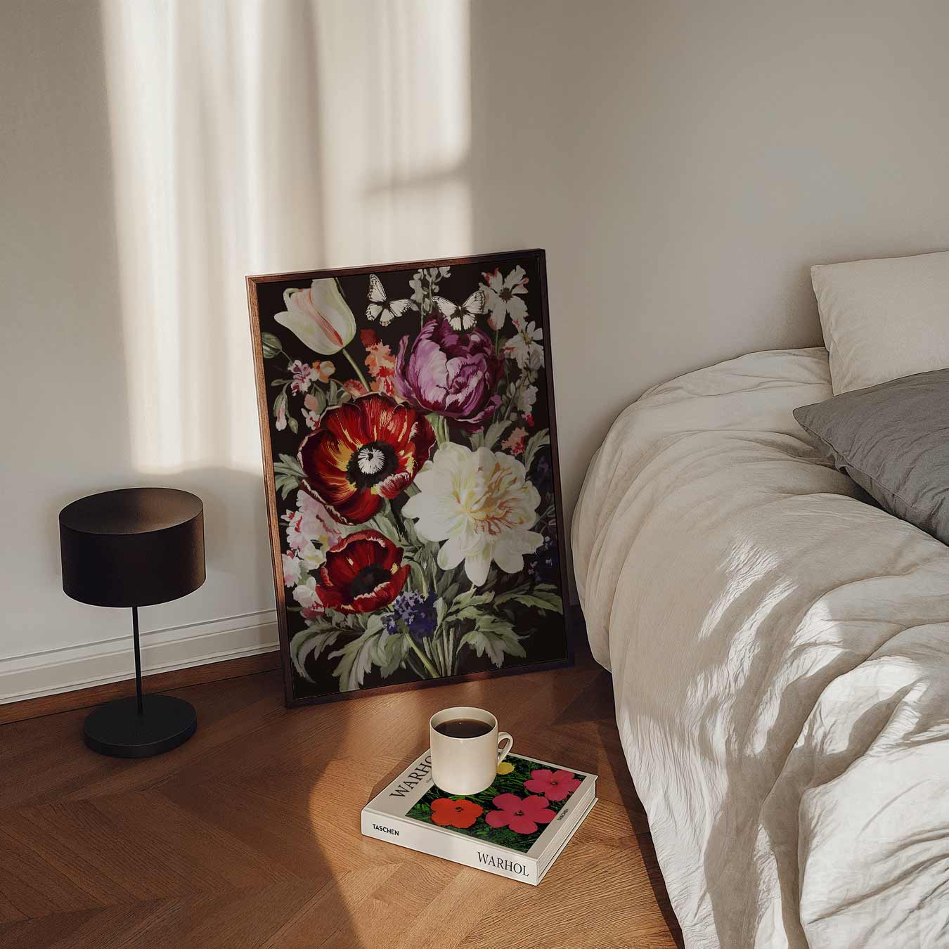 Romantische Bloemenpracht Poster