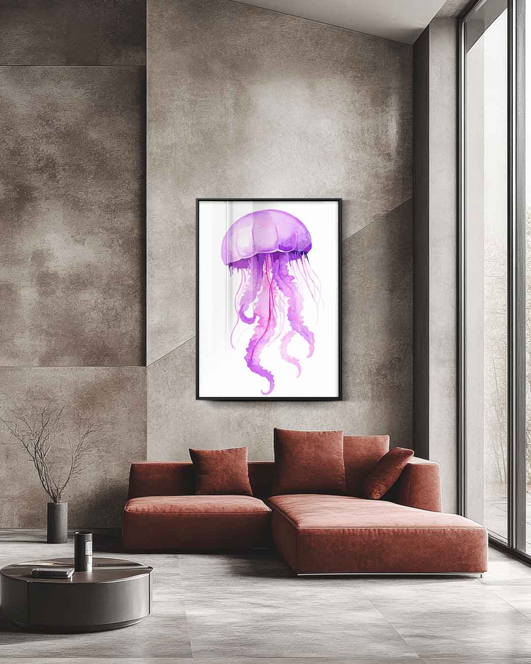 Magische Medusa Kunstwerk-canvas-dibond-plexiglas-wanddecoratie-WallArtistic