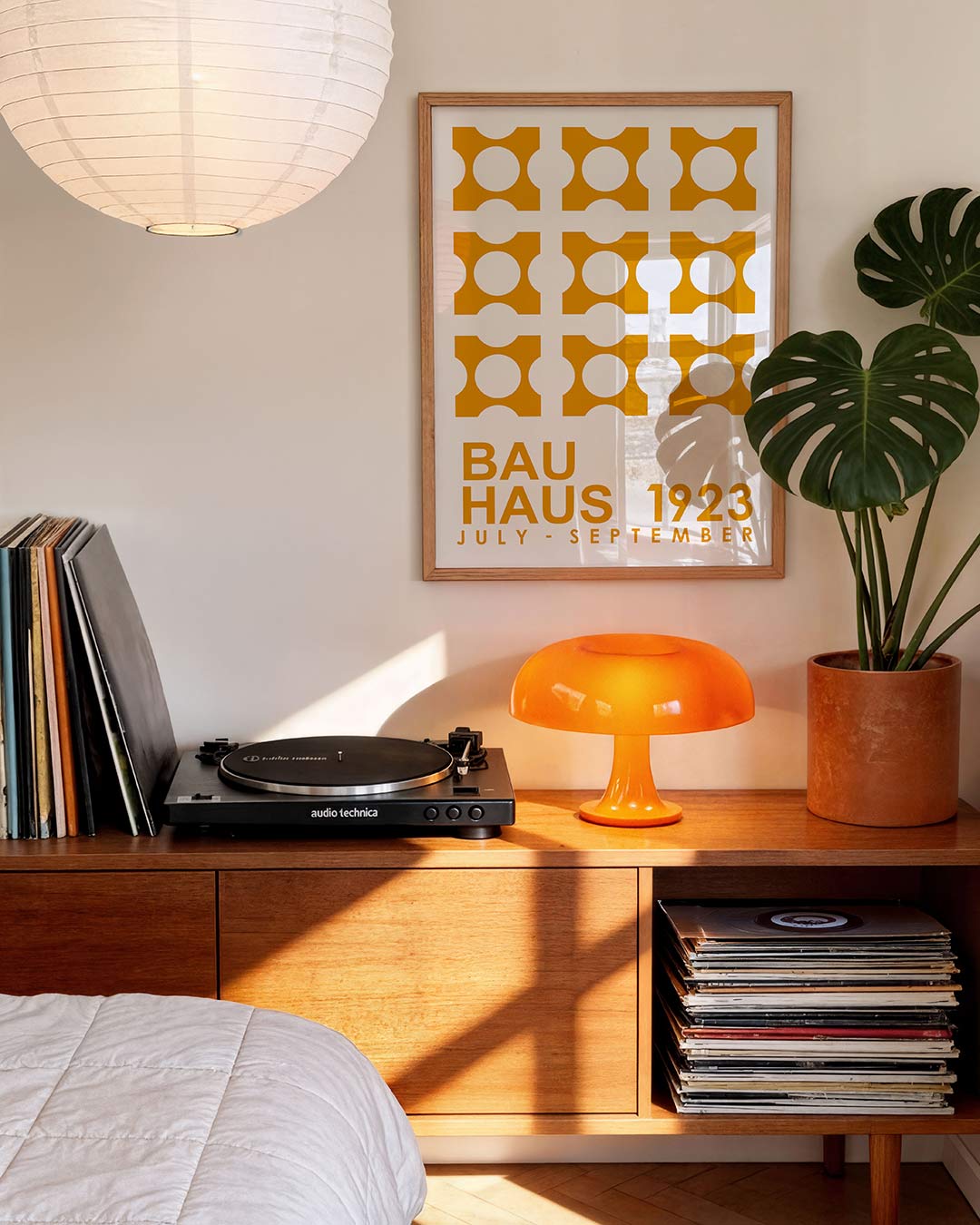 Vormritme en kleur Poster