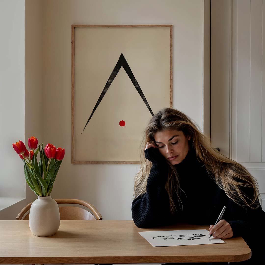 Minimalistische Geometrische Kunstposter-WallArtistic