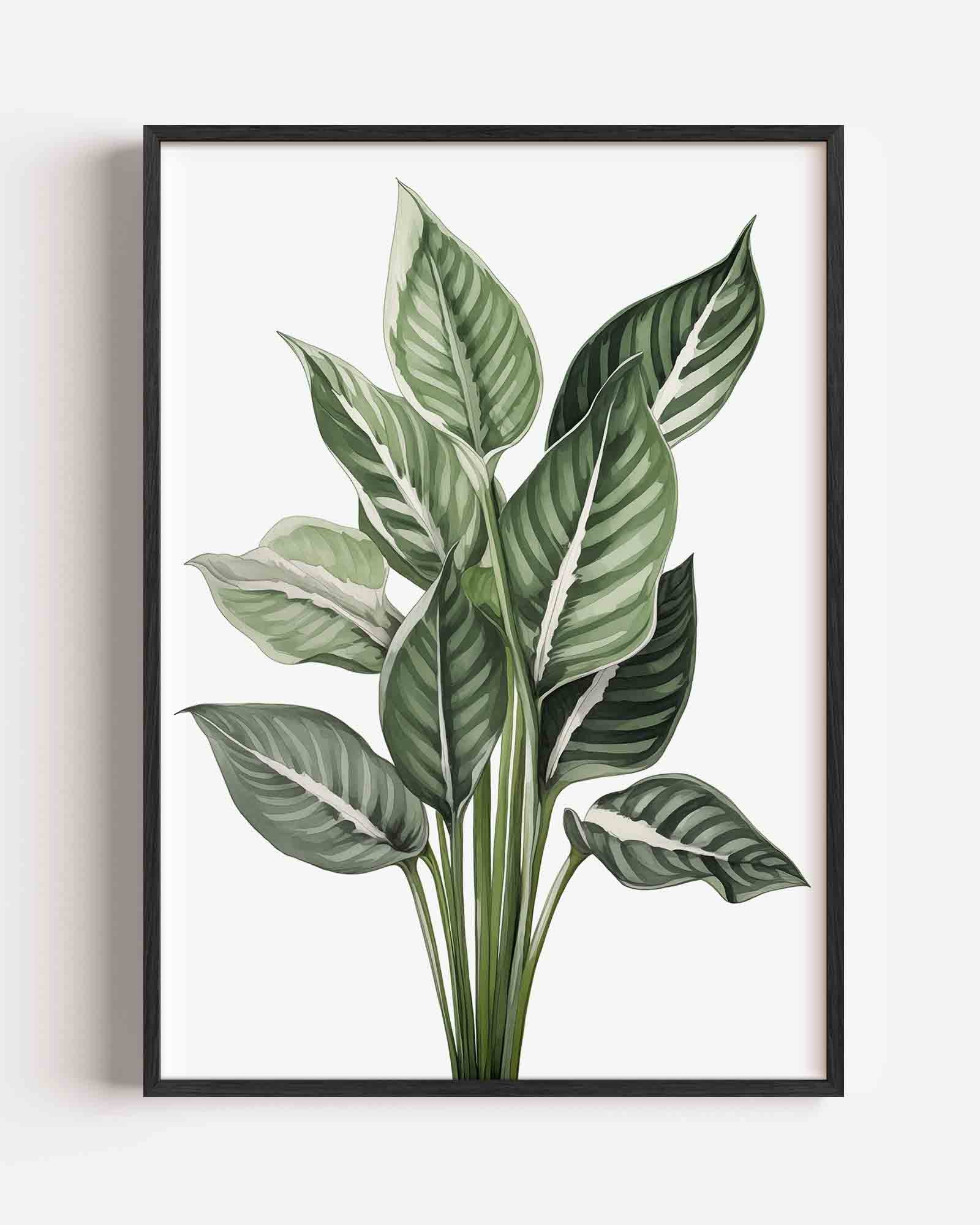 Groene bladeren Poster