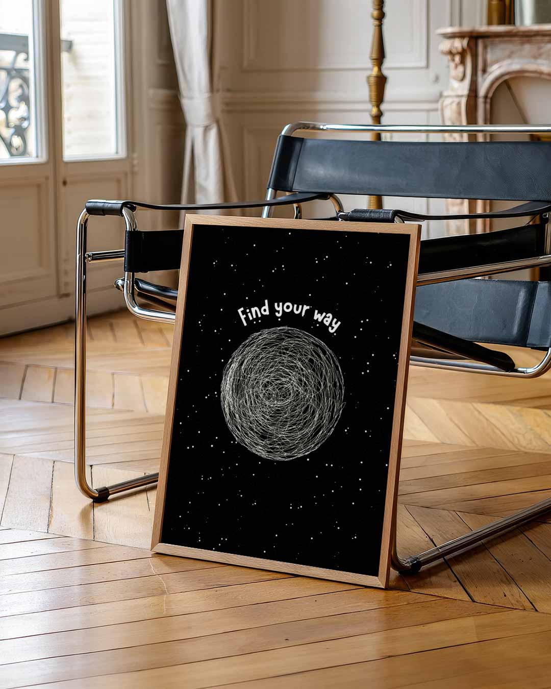 Find Your Way Poster-WallArtistic