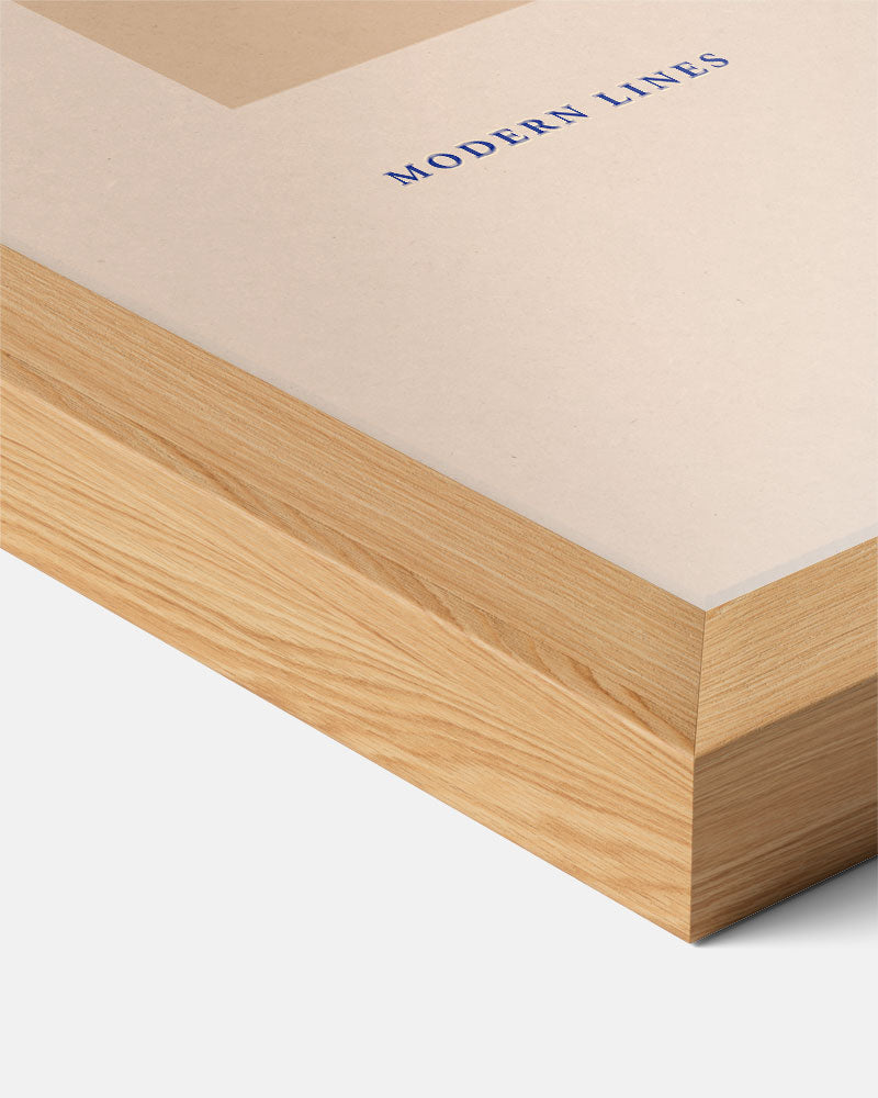 Moderne Lijnen Kunstposter-WallArtistic