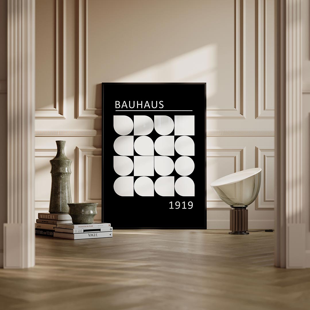 Vormritme en balans Poster