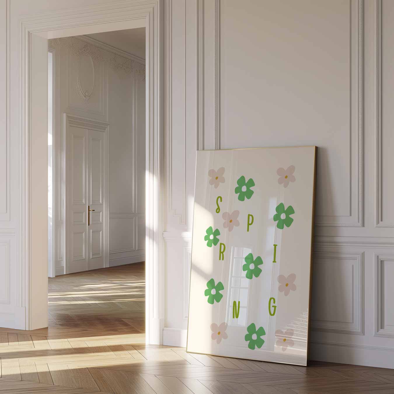 Bloemenpracht Lente Poster