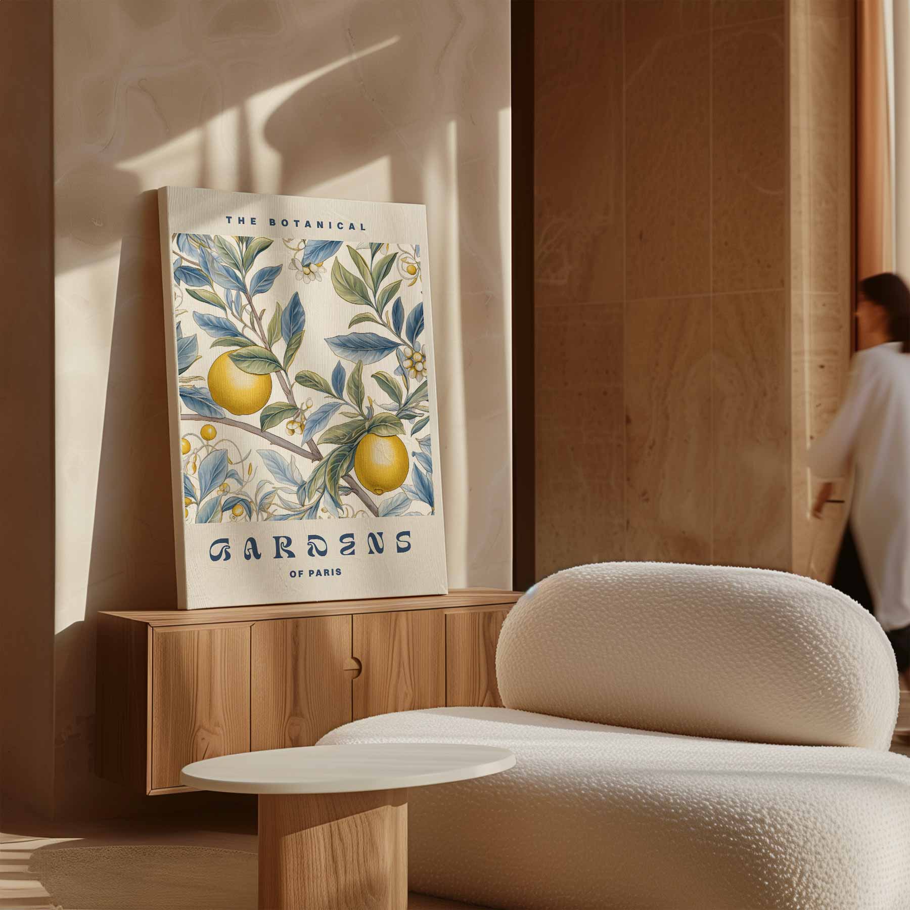 Botanische Tuinen van Parijs Kunstwerk-canvas-dibond-plexiglas-wanddecoratie-WallArtistic