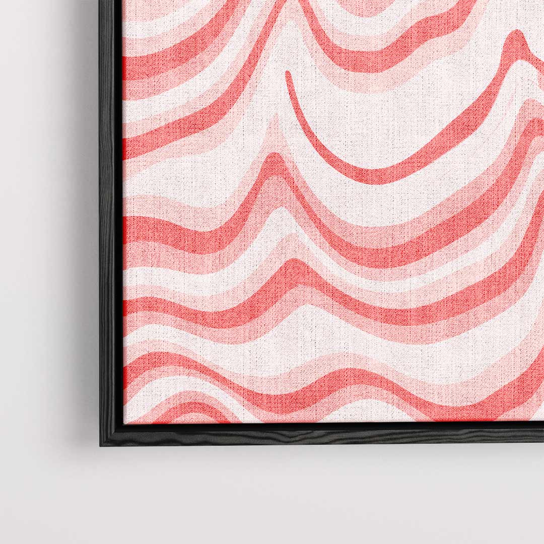 Golvende Lijnen Wandkunst Kunstwerk-canvas-dibond-plexiglas-wanddecoratie-WallArtistic