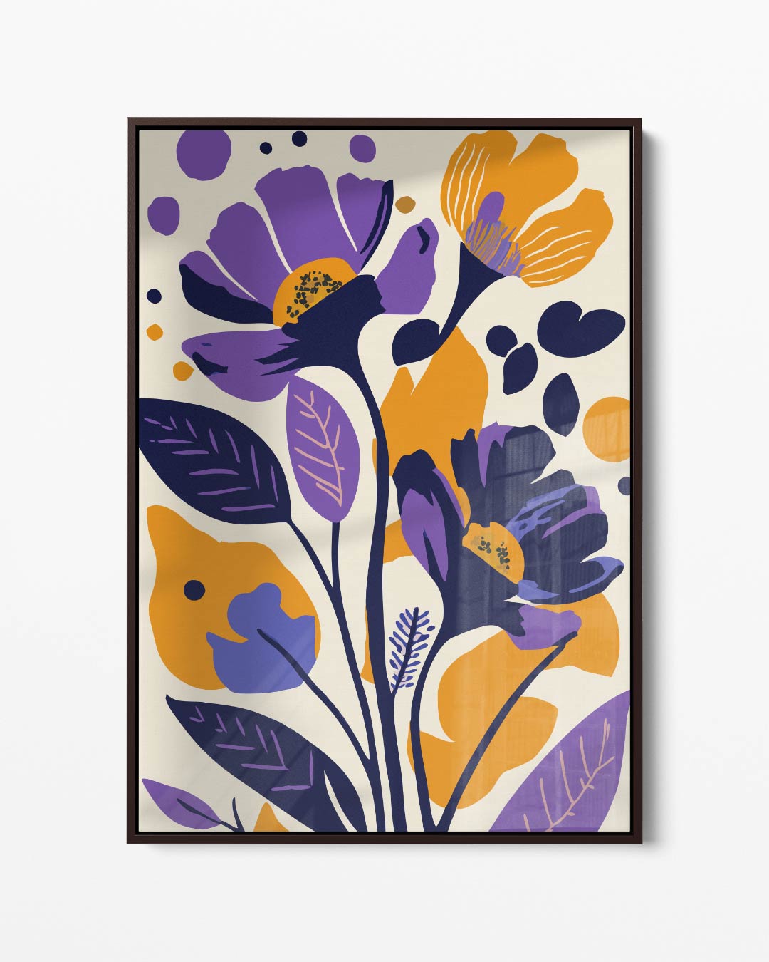 Vrolijk Bloemenfeest Kunstwerk-canvas-dibond-plexiglas-wanddecoratie-WallArtistic