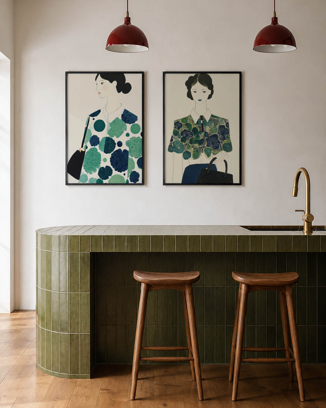 Vorm en kleur Posterset