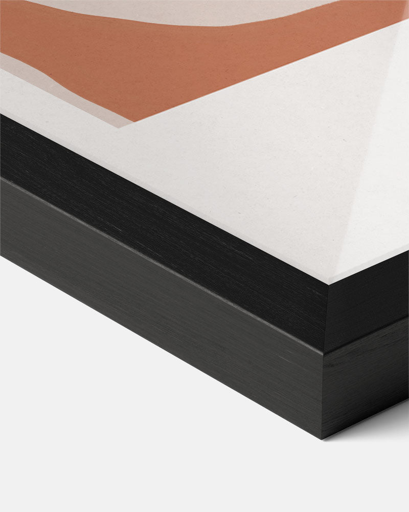 Abstracte Natuurlijke Flow Poster-WallArtistic