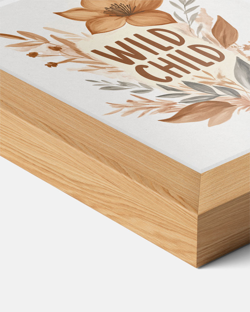 Wild Child Botanische Poster-WallArtistic